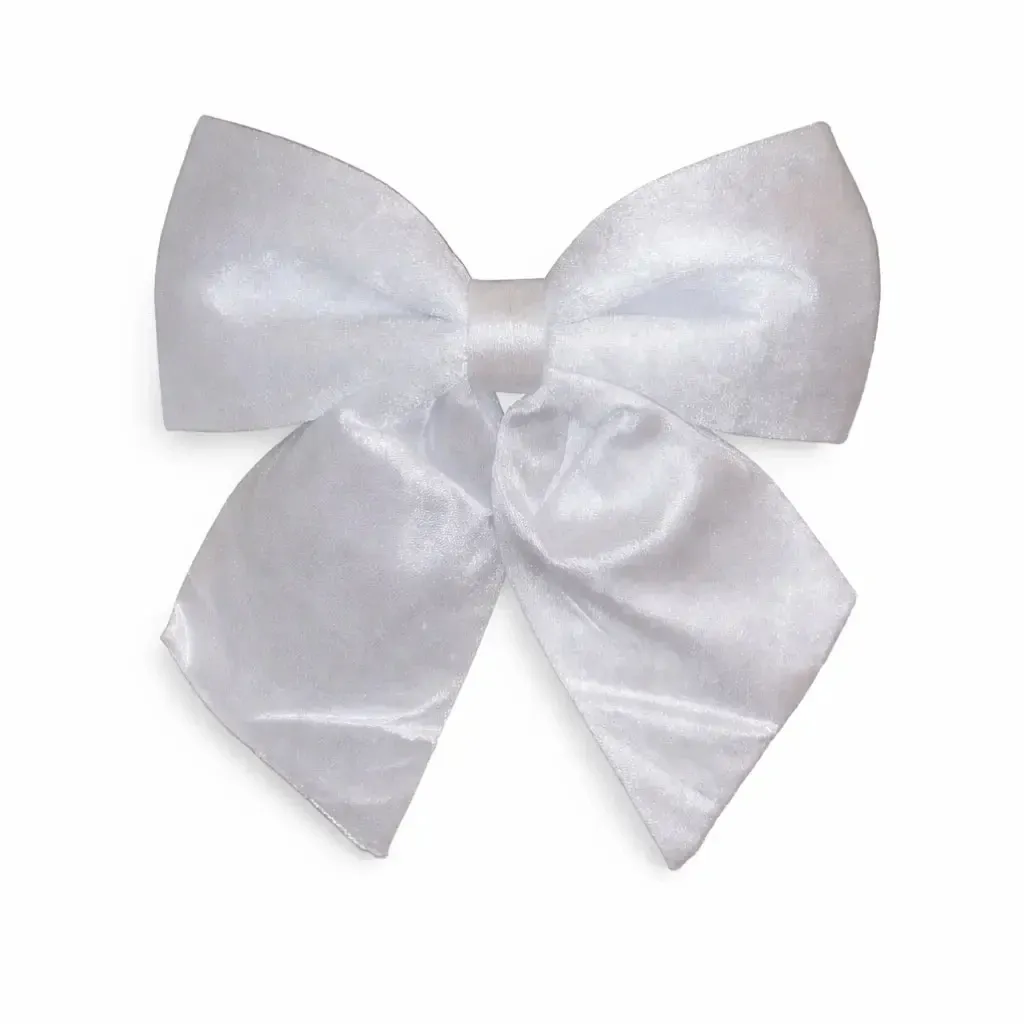 Dekorace mašle 32 × 36 cm, bílá