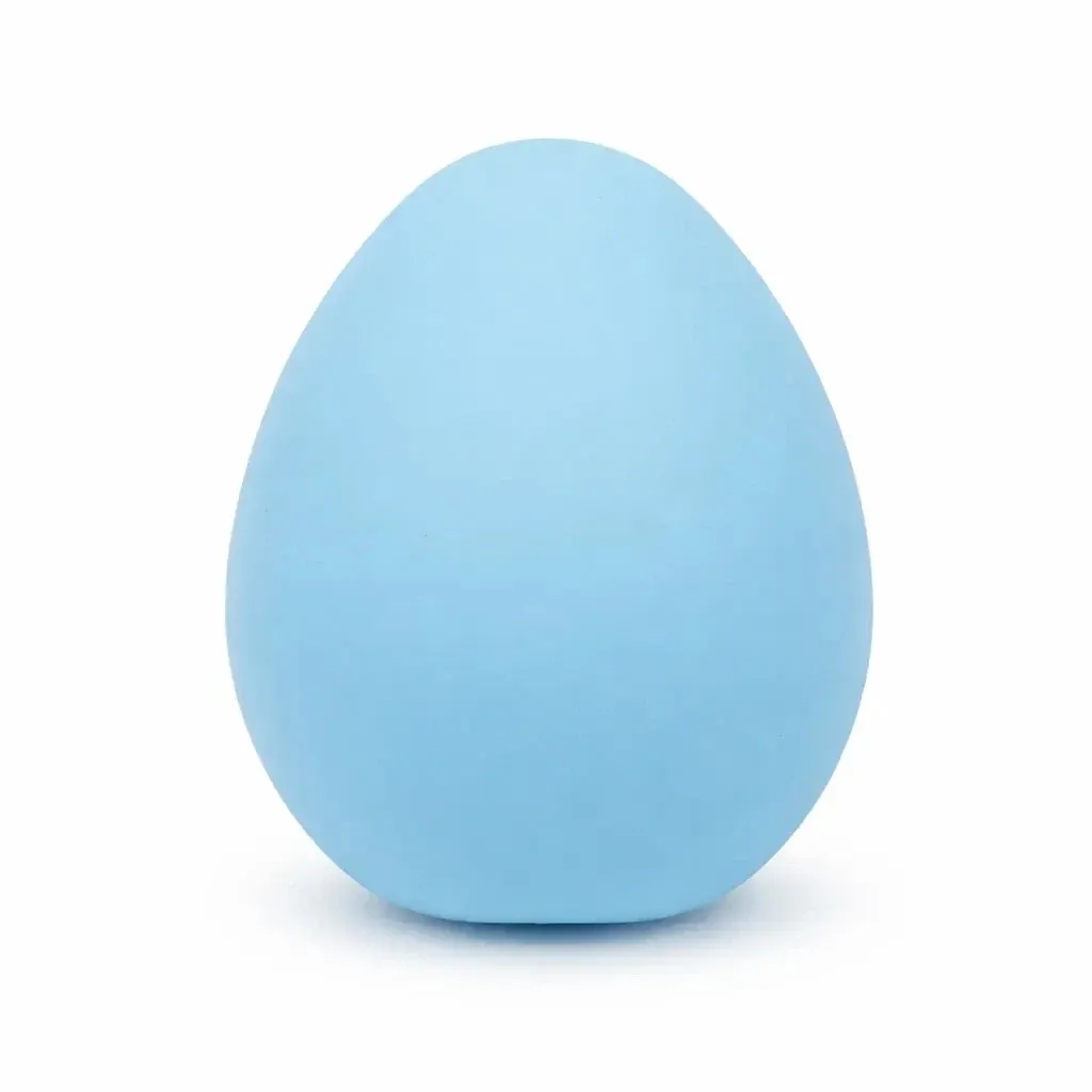 Velikonoční dekorace vajíčko, 30 cm, světle modré, plast, venkovní