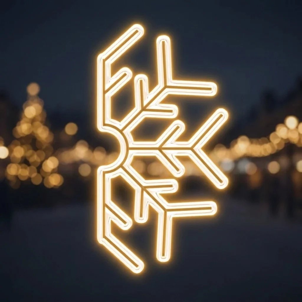 2D LED half-flake light VI