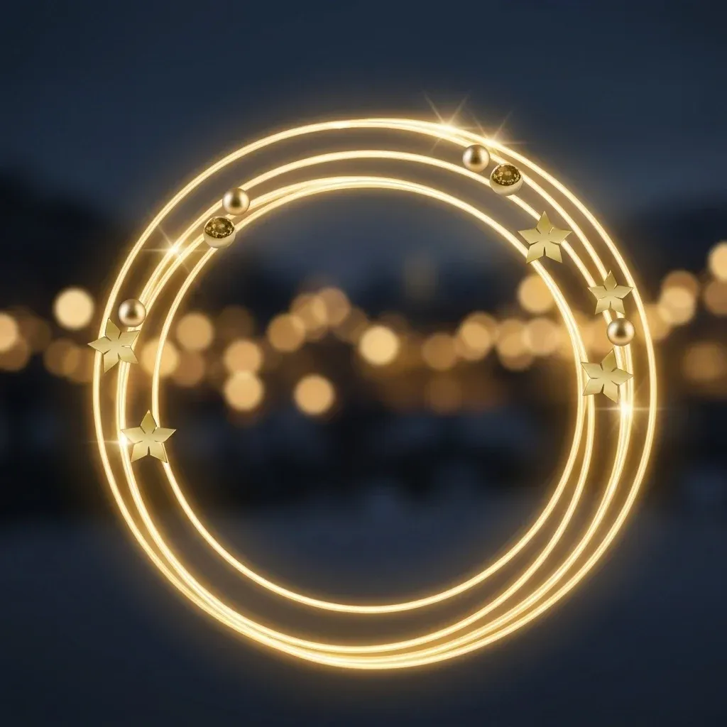 LED světelný kotouč,