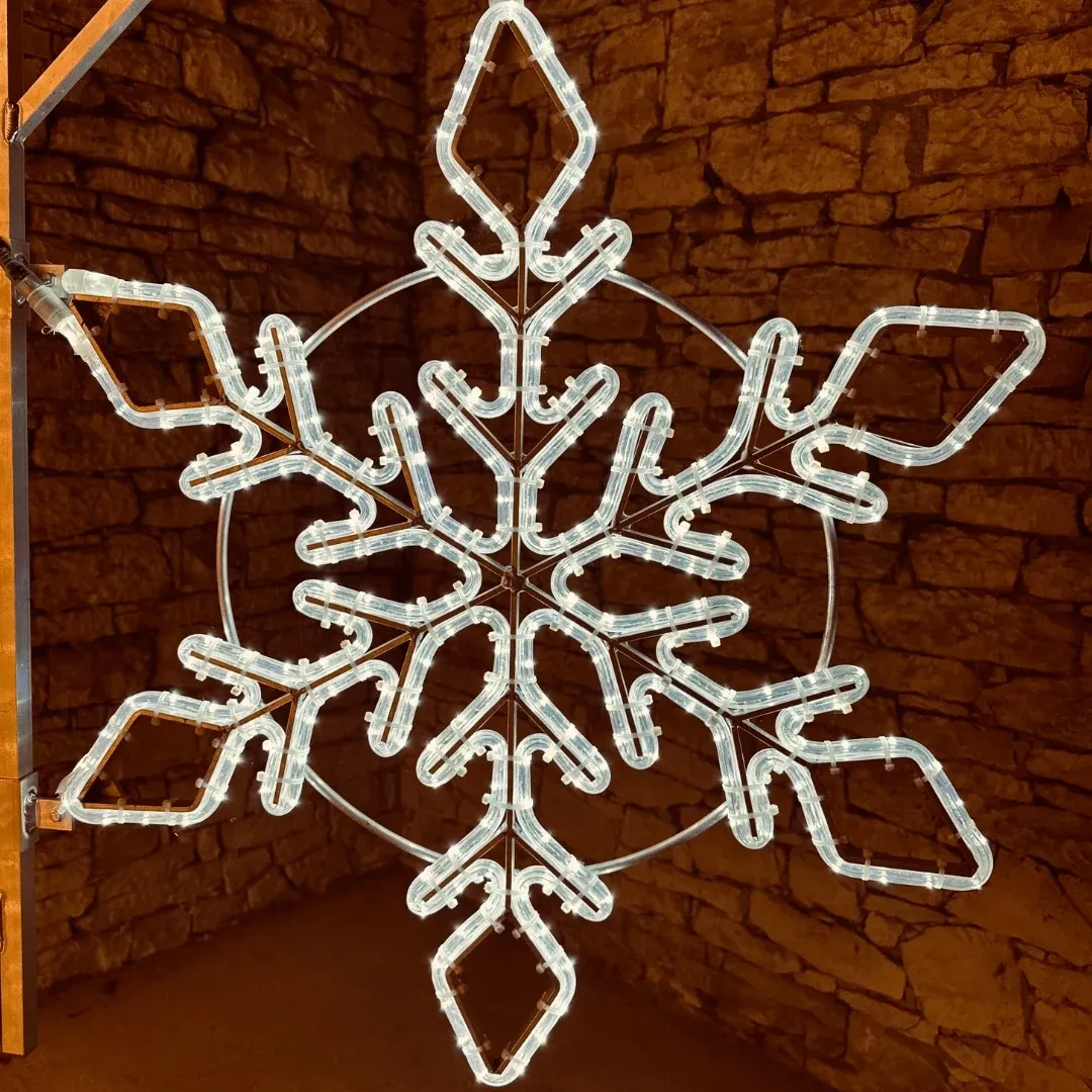 Easy Fix 2D LED svetlo XI, Ø 89 cm, ľadovo biela, sada verejného osvetlenia, hliník