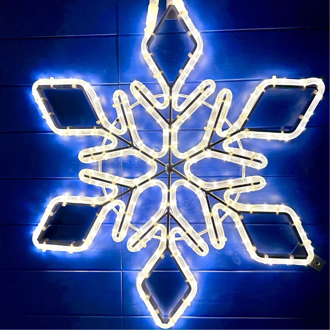 Easy Fix 2D LED svetlo I., Ø 80 cm, teplá biela, dekor pre verejné osvetlenie, hliník
