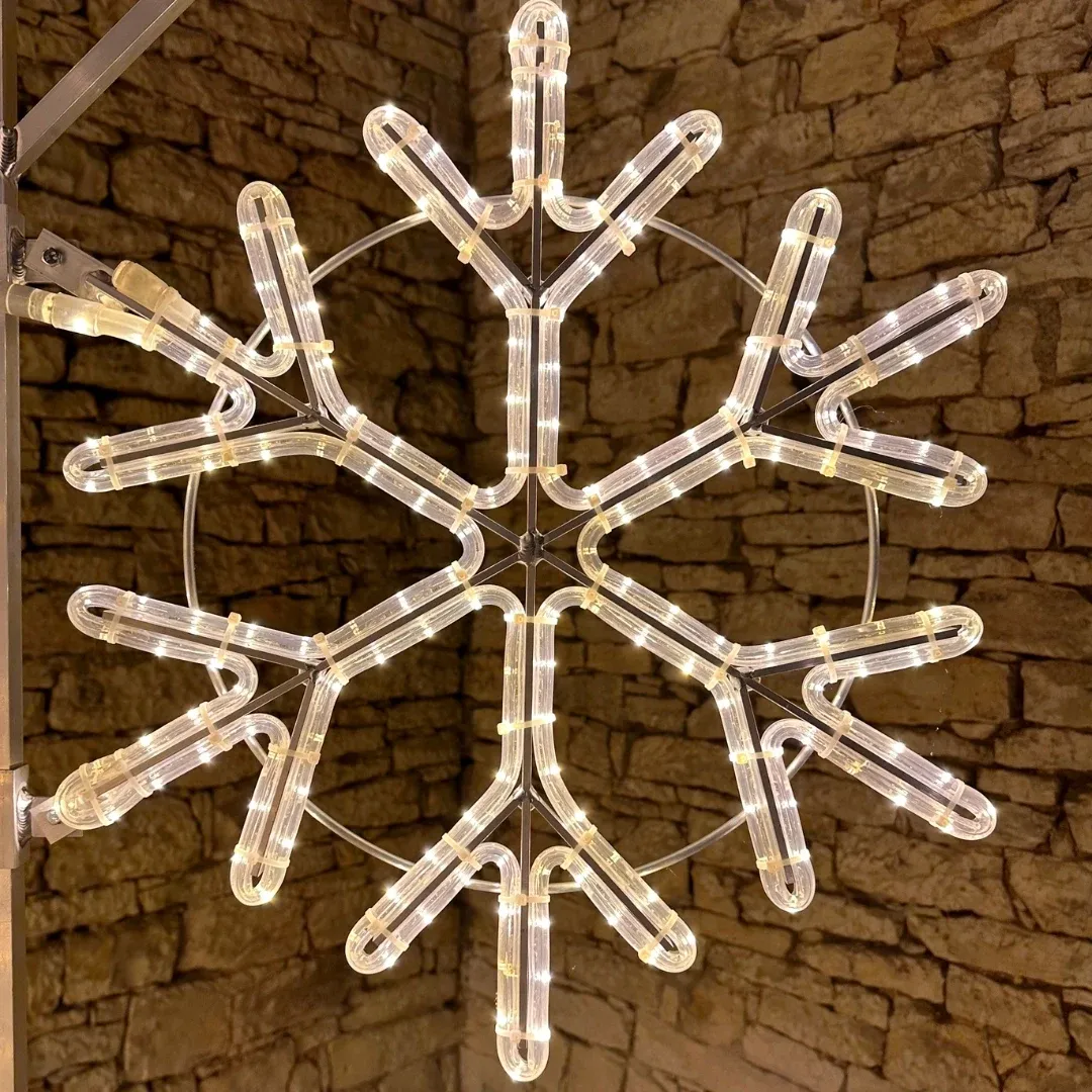 Easy Fix 2D LED svetlo III, Ø 100 cm, teplá biela, sada verejného osvetlenia, hliník