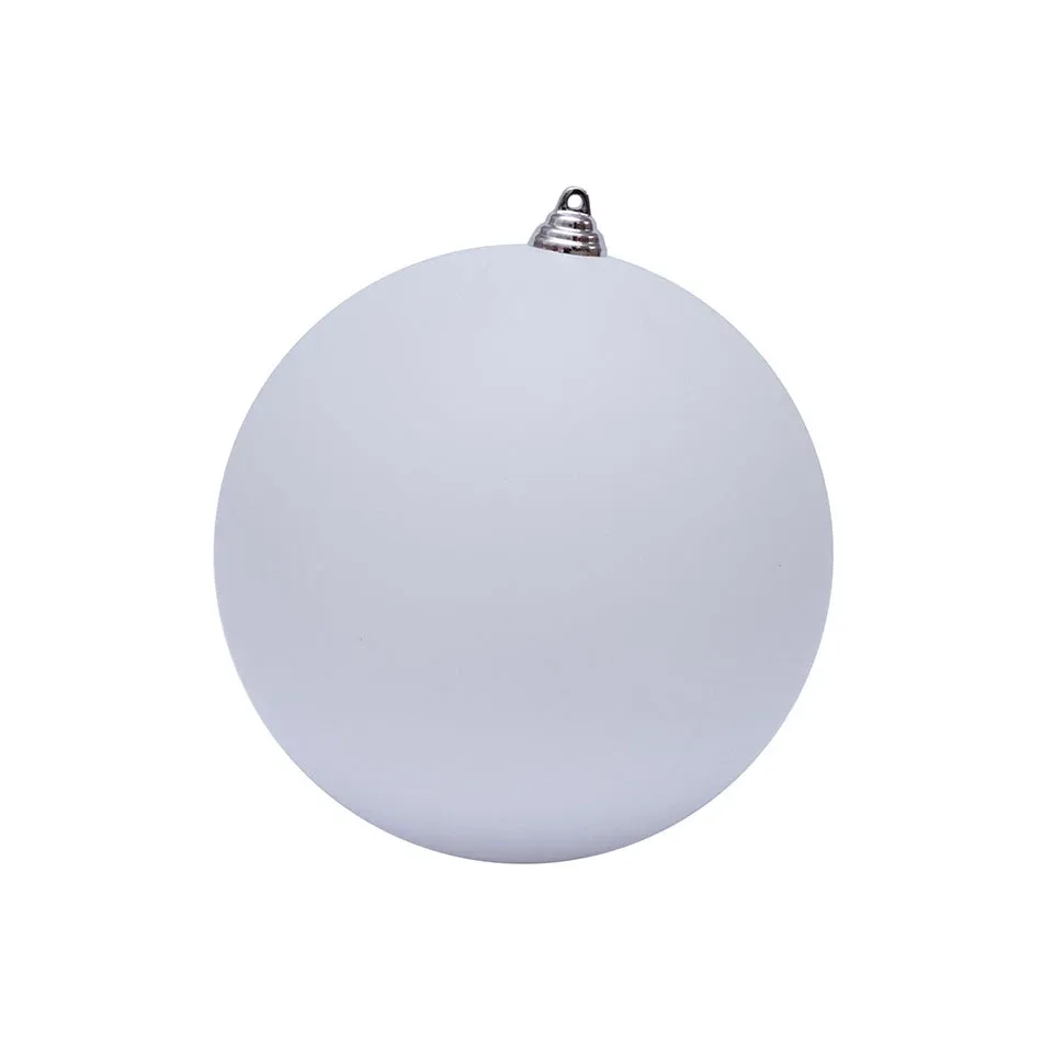 Výroba - Plastová guľa, d.20 cm, biela, matná, v2