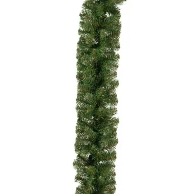 3D umelý vianočný veniec z borovicového ihličia 100 × 20 cm, zelený