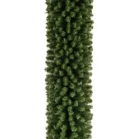 3D umelý vianočný veniec z borovicového ihličia 100 × 30 cm, zelený v12