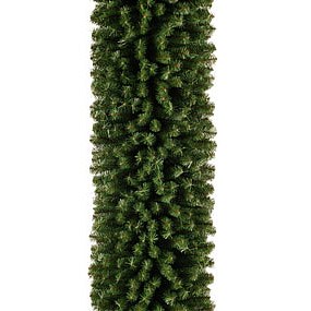 3D umelý vianočný veniec z borovicového ihličia 100 × 40 cm, zelený