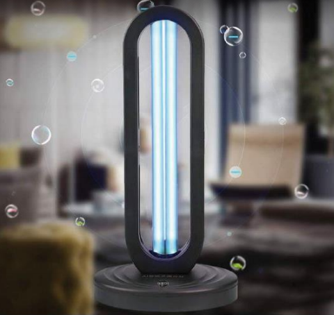 UV stolová lampa na dezinfekciu miestností FERON UL361S, 36W - BIELA
