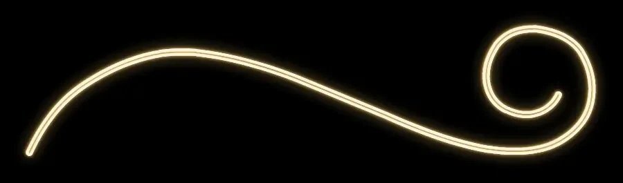 Easy Fix 2D LED svetelná vlna I, 176 × 58 × 2 cm, teplá biela, závesná, hliník