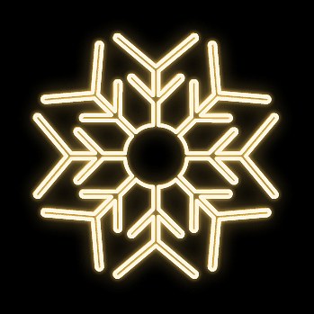 Easy Fix 2D LED svetlo XIII-1, Ø 80 cm, teplá biela, závesné, hliník