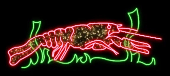 Easy Fix 2D LED svetelná klietka, červená a zelená, 190 × 110 × 60 cm, stojaca, 3D tlač, hliník