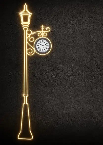 Eco Fix 2D LED lampa, stojaca, 3D tlač, hliník