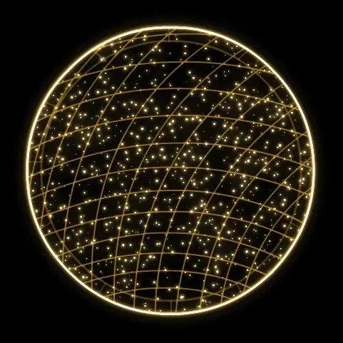 Eco Fix 2D LED svetelný fotopoint, 280 × 250 × 100 cm, teplá biela, stojaci