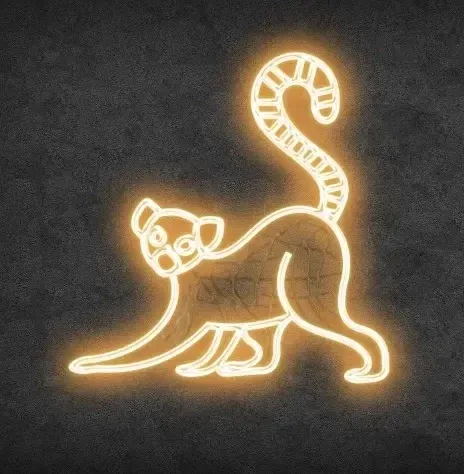 Eco Fix 2D LED svetlo lemur, bočné, závesné, 106 × 110 × 4 cm, teplá biela, 3D tlač, zlatá