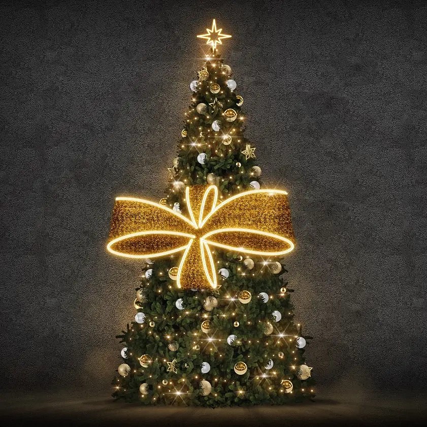 Svetelný pás LED Easy Fix 3D, 130 × 75 × 200 cm, teplá biela, hliník