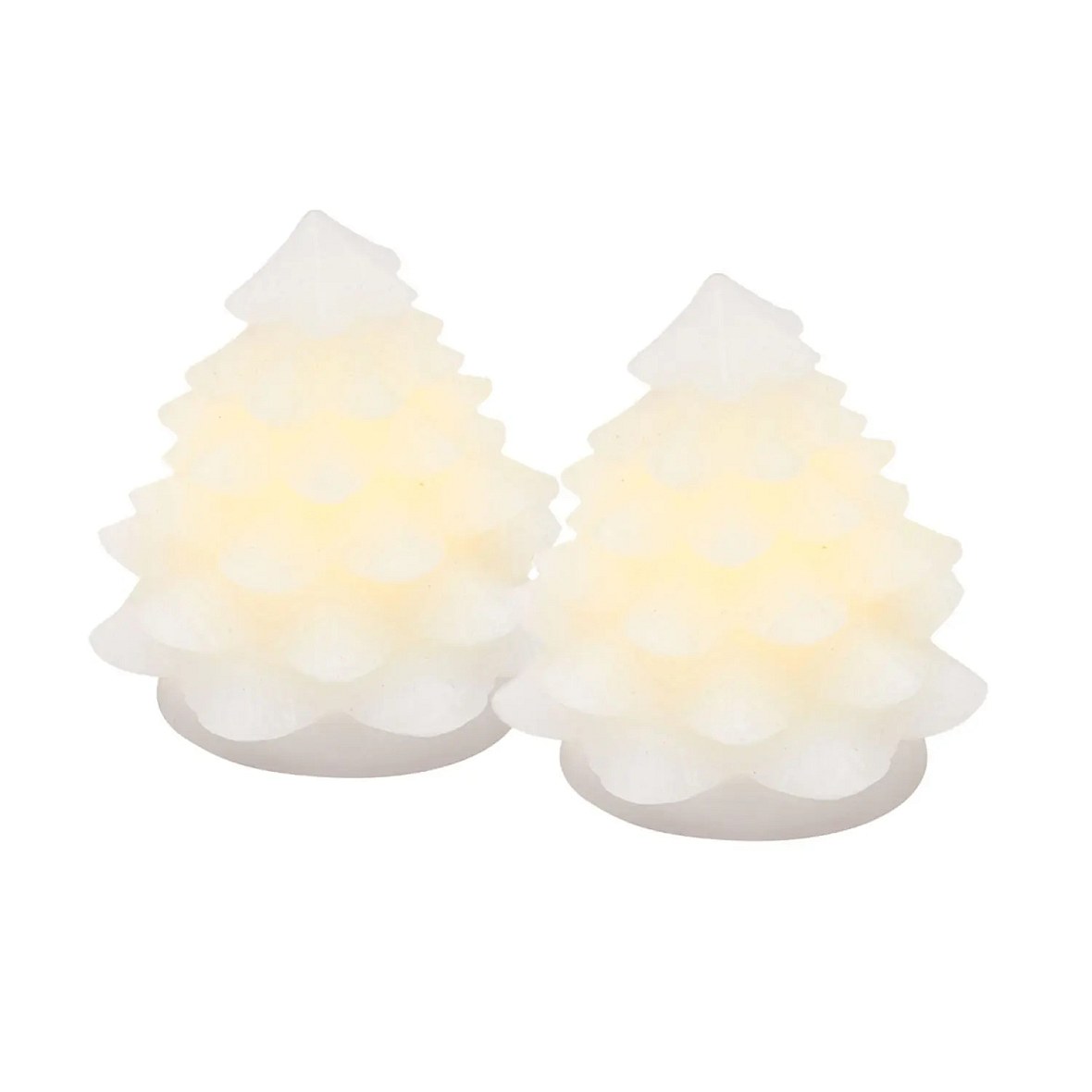 LED stromček Carla 7 cm, sada 2 ks, matný
