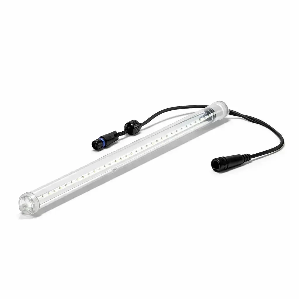 Easy Fix LED padajúci sneh 50 cm, ľadovo biely, 60 LED diód, čierny kábel IP67, predĺženie