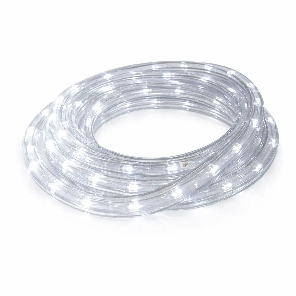 Easy Fix LED hadica na vonkajšie použitie, 1 m, ľadovo biela, 30 LED diód, IP44, predávaná na metre