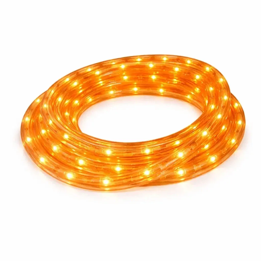Easy Fix LED hadica na vonkajšie použitie, 1 m, oranžová, 30 diód, IP44, predávaná na metre