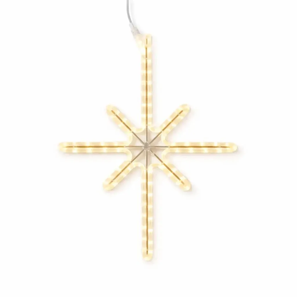 Easy Fix 2D LED svetlo Polaris I., 53 × 90 cm, teplá biela, závesné, hliník