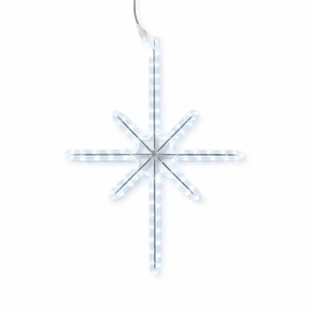 Easy Fix 2D LED svetlo Polaris I. pre verejné osvetlenie, 53 × 90 cm, ľadovo biela, hliník