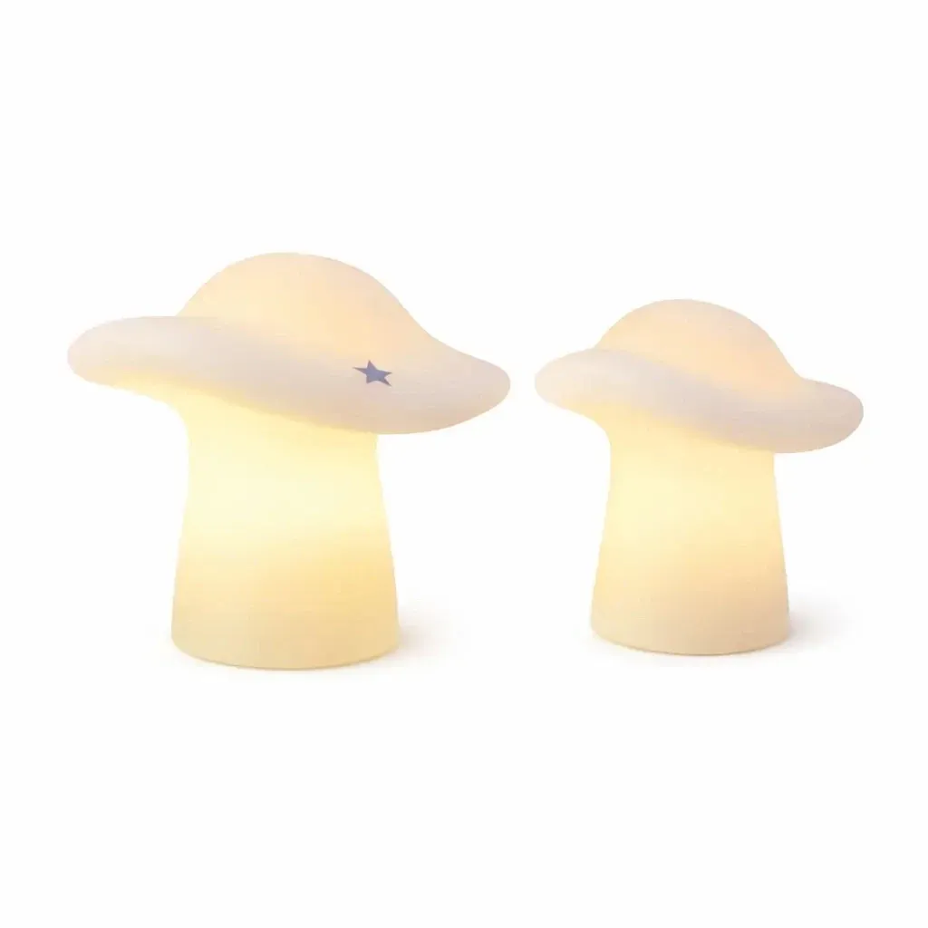 LED sviečky z pravého vosku na batérie, hubovité, biele, sada 2 ks, 10 × 8,5 cm a 12 × 9 cm, CR2032