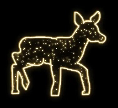Svetelné koleso LED Easy Fix, závesné, 105 × 115 × 3 cm, teplá biela, 3D tlač, priehľadné