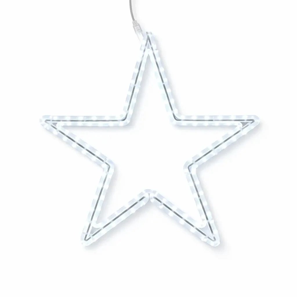 Easy Fix 2D LED svetlo XI., Ø 46 cm, ľadovo biela, závesné, hliník