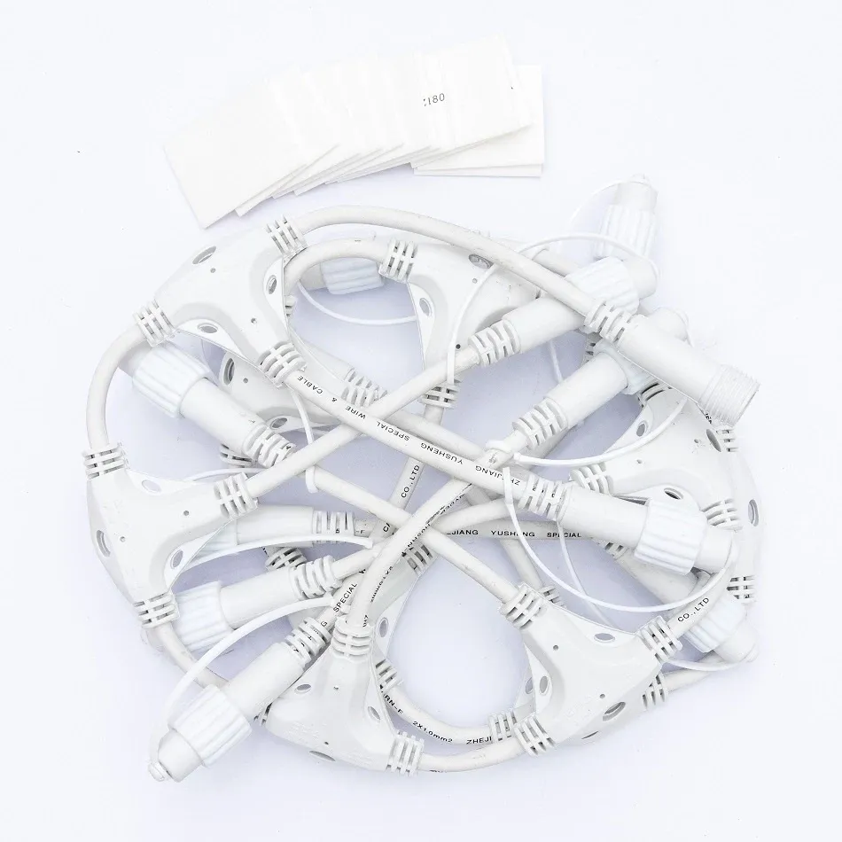 Rozbočovač Easy Fix T, 11 výstupov, biely, IP44