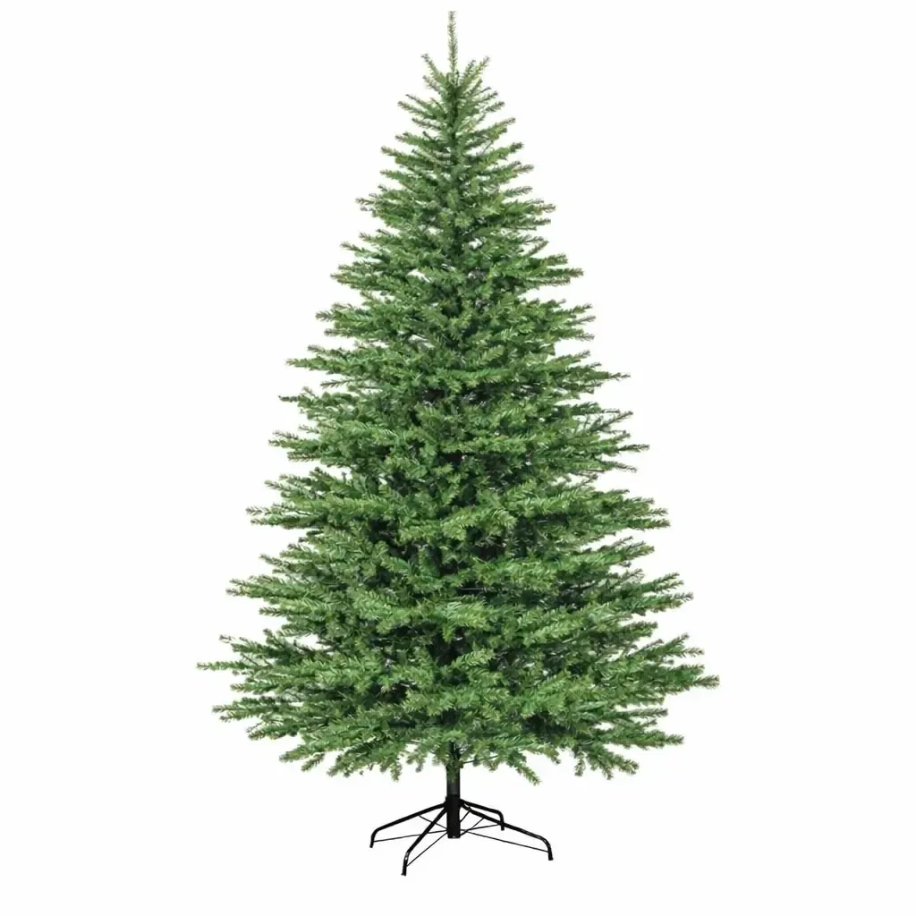 Umelý vianočný stromček 210 cm, prírodný smrek s 2D ihličím, vrátane stojana