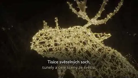 Náhľad videa Karol IV., svetelný park v Prahe v areáli Žluté lázně