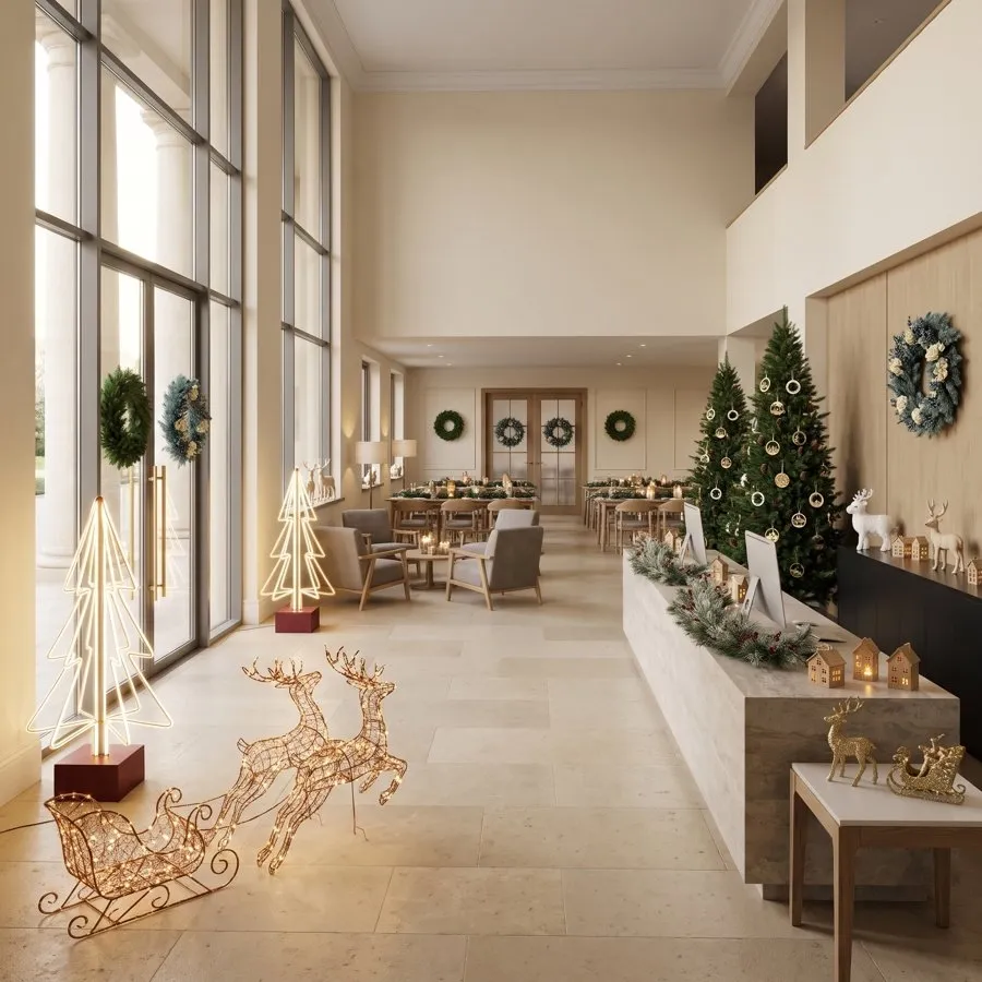 Vianočná kolekcia Hotel Grand, pre veľký hotel alebo rezort