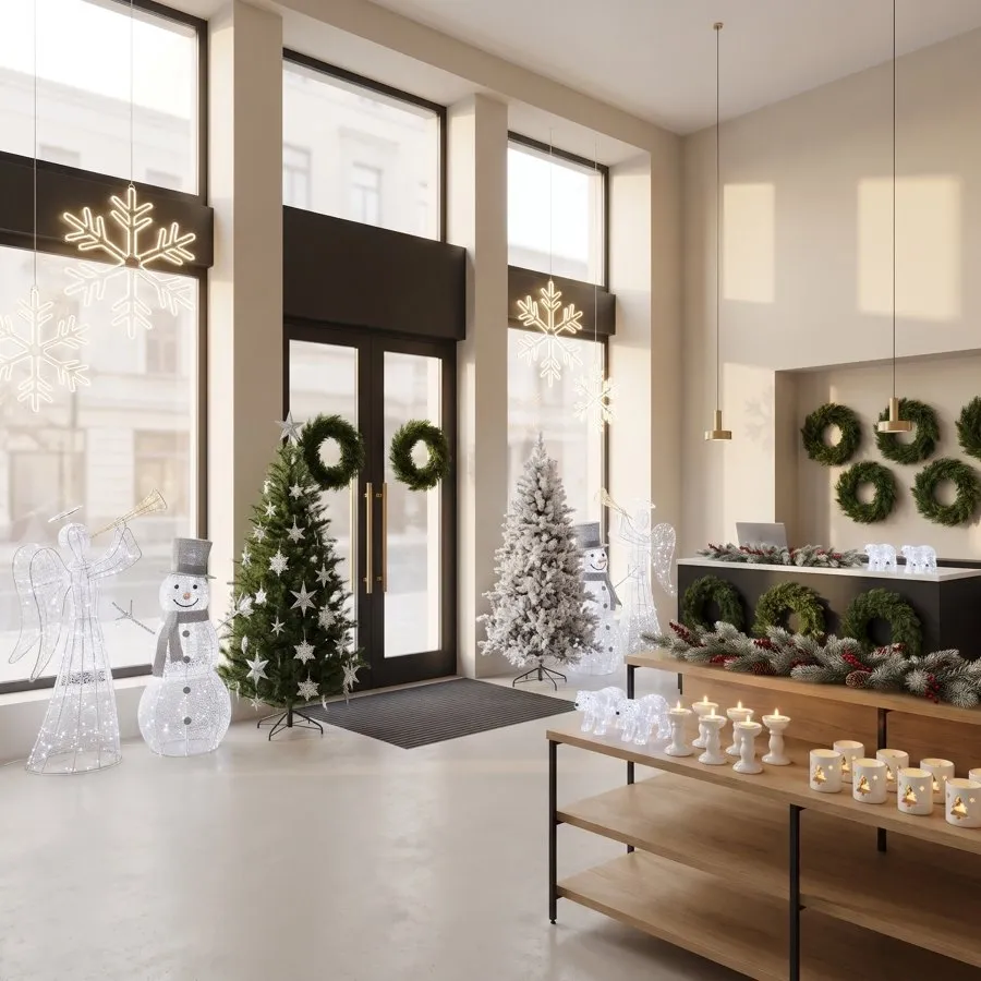 Vianočná kolekcia Retail Flagship, pre flagship, veľkú predajňu alebo viac pobočiek