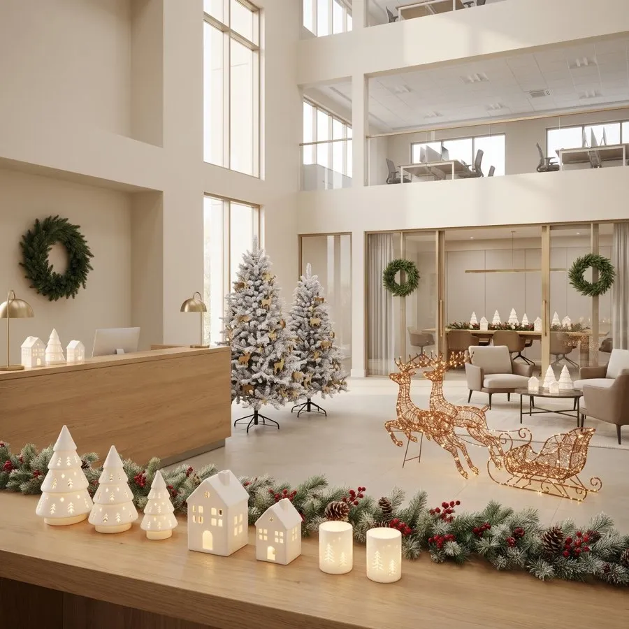 Vianočná kolekcia Office Campus, pre viac poschodí alebo veľké spoločné priestory