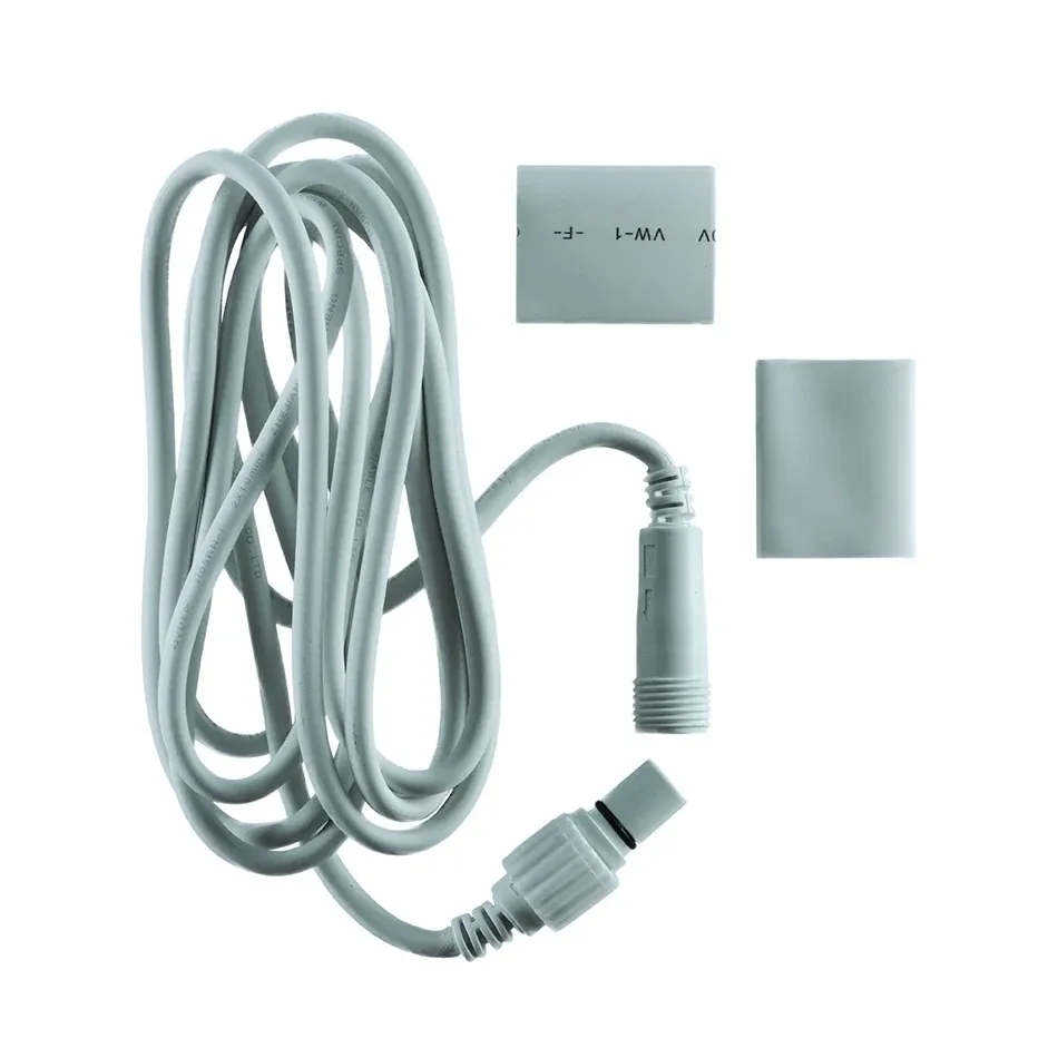 Predlžovací kábel Easy Fix 3 m, biely, IP67