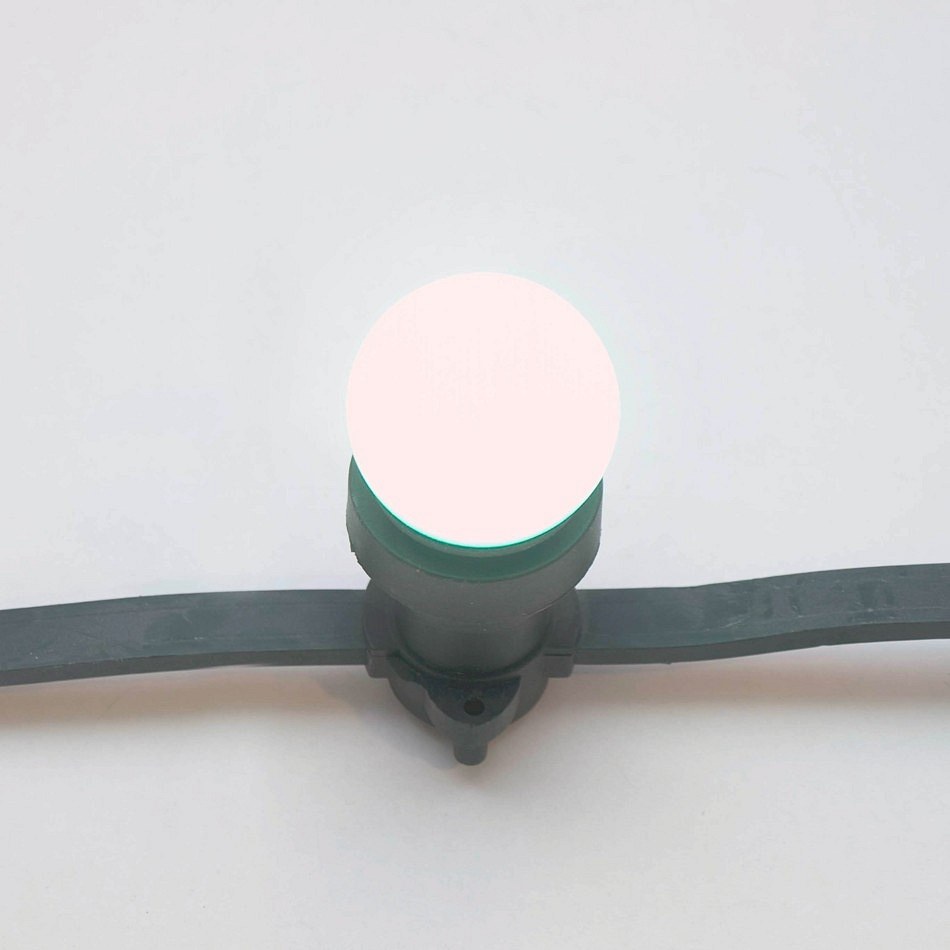 LED žiarovka - ľadová biela, pätice E27