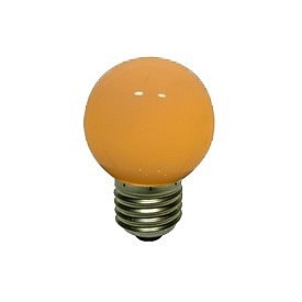 LED žiarovka žltá - pätice E27