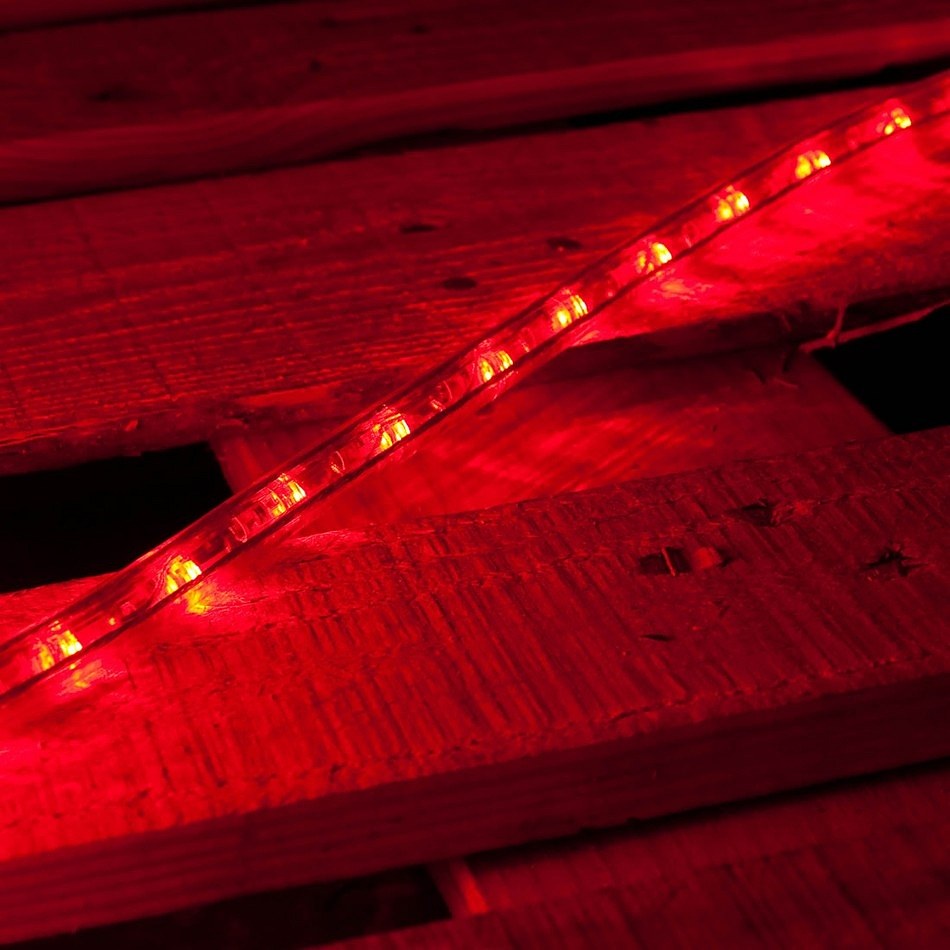 LED hadica 1 m, červená, 30 diód