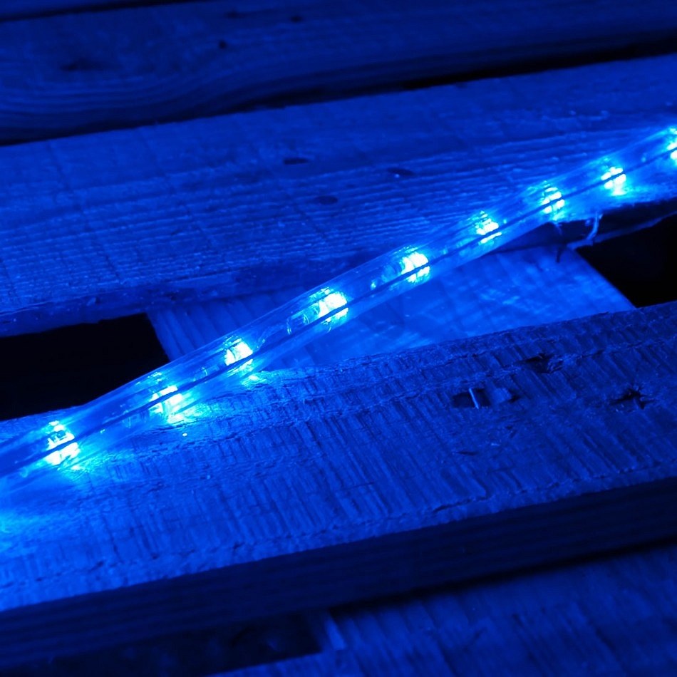 LED hadica 1 m, modrá, 30 diód