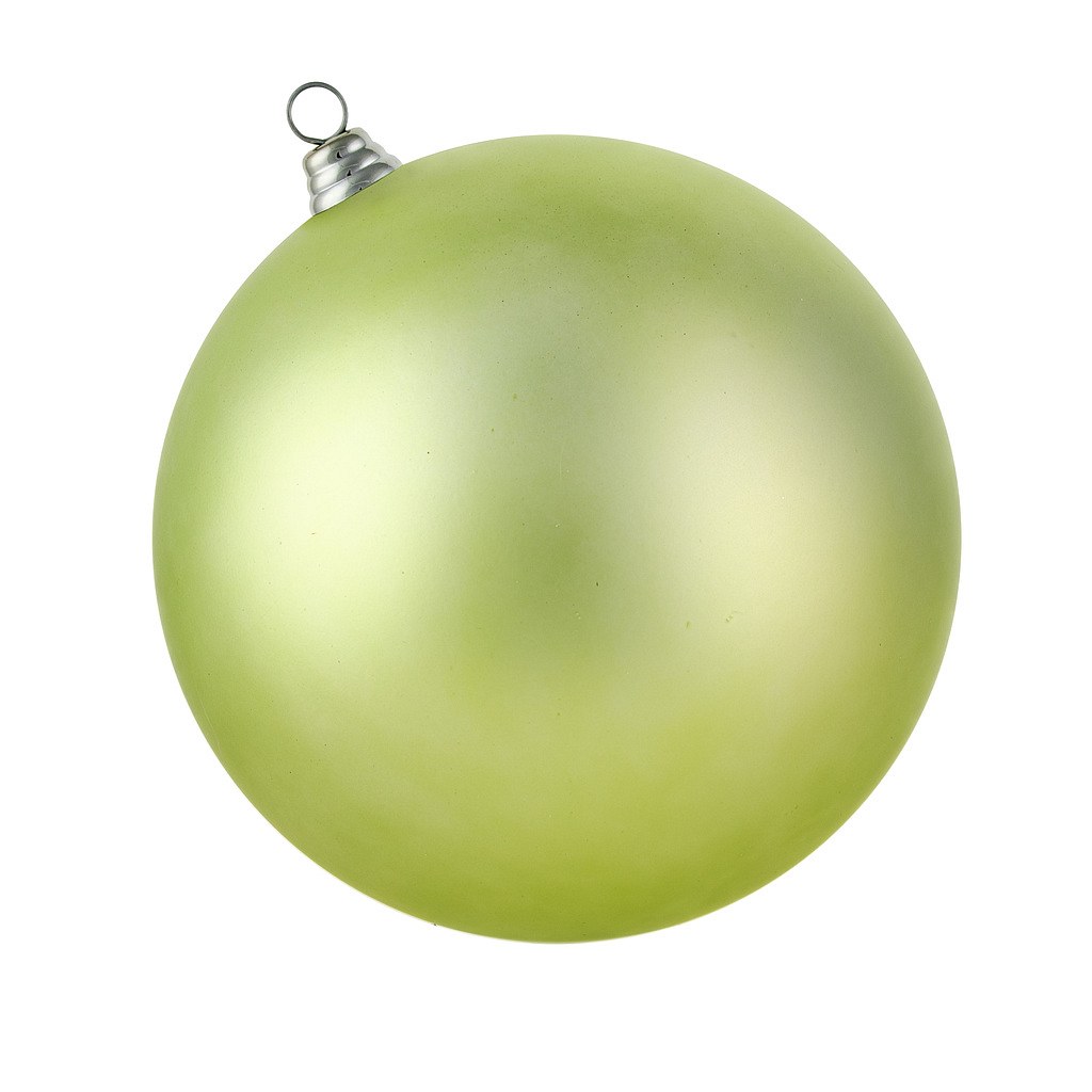 Plastová guľa, priem. 30 cm, zelená, matná