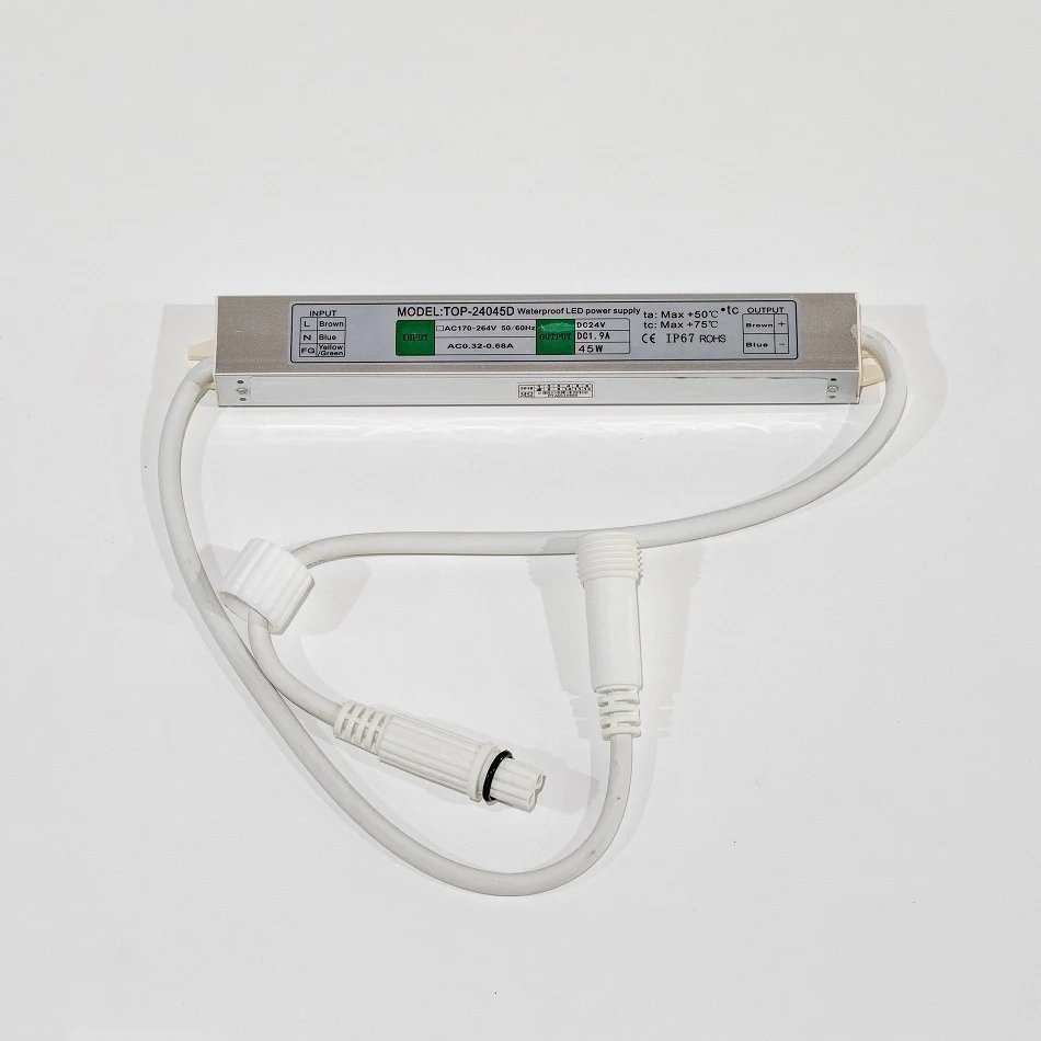Transformátor 24 V, 45 W, IP67