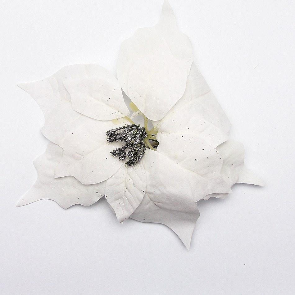 Biely umelý kvet 23cm