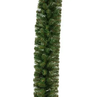3D umelý vianočný veniec z borovicového ihličia 300 × 30 cm, zelený